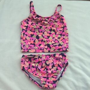 OshKosh B'Gosh - Heart Print Swimsuit. 12-18 Months